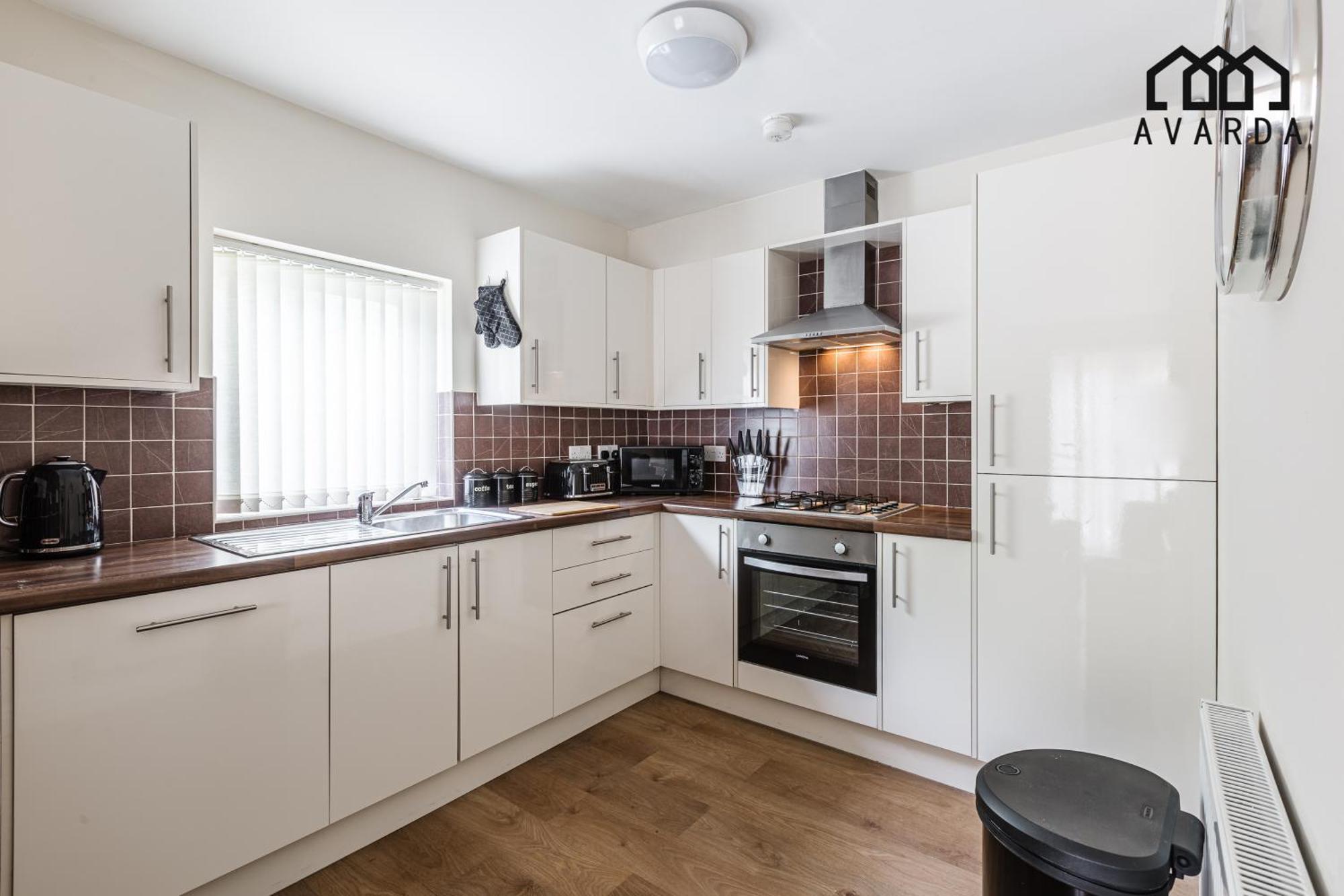 Oxheys House - 5 Bedrooms Contractors Parking Preston  Zimmer foto
